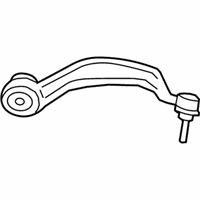 OEM BMW 535i Left Tension Strut With Rubber Mounting - 31-12-6-775-971