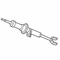 OEM 2013 BMW 528i Front Left Driver Shock Spring Strut - 37-11-6-796-855