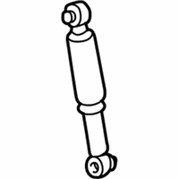 OEM 1996 GMC C2500 Suburban Front Shock Absorber Assembly - 22064635