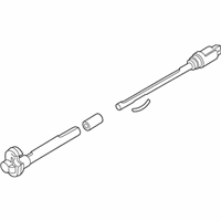 OEM 1994 GMC Sonoma Steering Column Intermediate Shaft Kit - 26027261