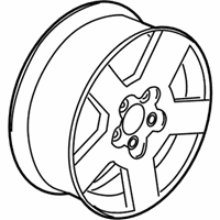 OEM 2006 Saturn Vue Wheel, Alloy - 9596878