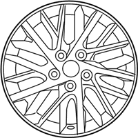 OEM 2016 Lexus ES300h Wheel, Disc - 42611-06D60