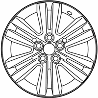 OEM 2013 Lexus ES350 Wheel, Disc - 42611-33A02