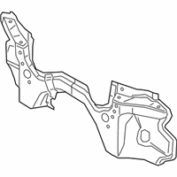 OEM BMW Supporting Strut, Front Wall - 41-00-7-371-982