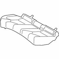 OEM 2022 Toyota Avalon Seat Cushion Pad - 71503-07061