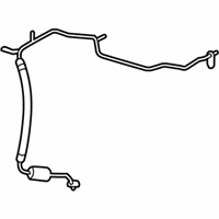 OEM Nissan Versa Hose-Flexible, Low - 92480-EL20A