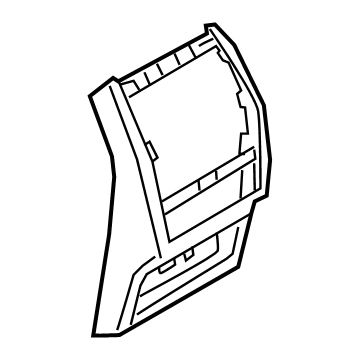 OEM BMW X6 COVER CENTRE CONSOLE, REAR - 51-16-9-399-875