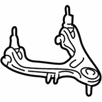 OEM 2004 Acura RL Arm Assembly, Right Front (Upper) - 51450-SZ3-901