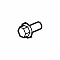 OEM 2010 Jeep Commander Screw-HEXAGON Head - 6503328
