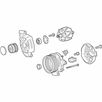 OEM 2022 Toyota Corolla Alternator - 27060-F0040