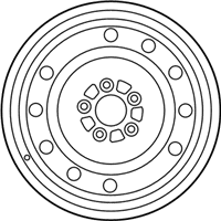 OEM 2017 Kia Optima Wheel Assembly-Temporary - 52910C2930