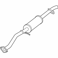 OEM Mercury Resonator W/Pipe - 5E6Z-5A212-BA