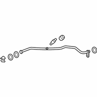 OEM 2018 Lexus RX450h Tube Sub-Assembly, Suction - 88707-0E041