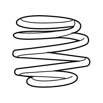 OEM Cadillac CT5 Coil Spring - 84766440