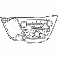 OEM Chrysler Voyager Center Stack Control - 6EV241X8AB