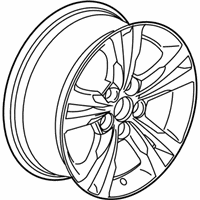 OEM 2011 Chevrolet Equinox Wheel, Alloy - 23406147