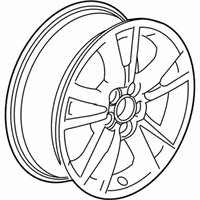 OEM 2017 Chevrolet Equinox Wheel, Alloy - 84061029