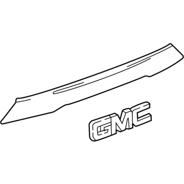 OEM 2020 GMC Acadia Applique - 84727555