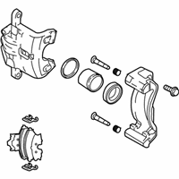 OEM 2006 Hyundai Tucson Brake Assembly-Front, LH - 58110-2E500