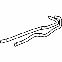 OEM Cadillac STS Engine Oil Cooler Hose Assembly - 25770408