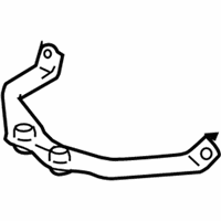 OEM 2017 Lexus GS F Bracket Sub-Assy, Exhaust Pipe NO.1 Support - 17506-38140