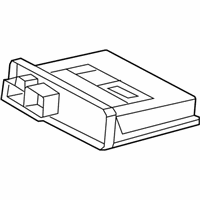 OEM 2012 Cadillac SRX Keyless Entry Control Module Assembly - 13578647