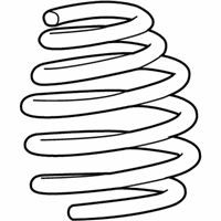 OEM 2015 Chevrolet Spark EV Coil Spring - 95077677