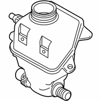 OEM 2012 BMW X5 Expansion Tank - 17-13-7-647-281