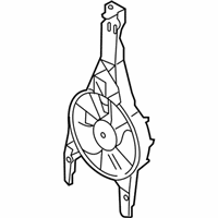 OEM 2018 Ford EcoSport Fan & Motor - H1BZ-8C607-A