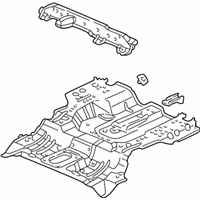 OEM 2003 Honda Civic Panel Set, RR. Floor - 04655-S5B-A01ZZ