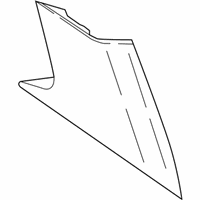 OEM 2020 BMW X3 Cover, Column D, Left - 51-43-7-449-409