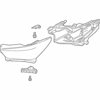 OEM Infiniti QX80 Lamp Assembly - Head, RH - 26010-6GW0B