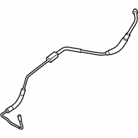 OEM 2007 Ford Mustang Rear AC Hose - 7R3Z-19835-A