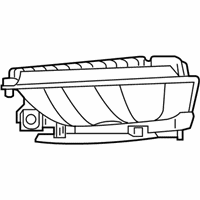 OEM 2019 Lexus NX300 Lamp Unit, Fog Lamp - 81211-78020