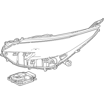 Genuine Toyota Sienna Composite Assembly - 81110-08130