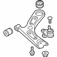 OEM 2018 Hyundai Elantra GT Arm Complete-Front Lower, LH - 54500-F2AA0