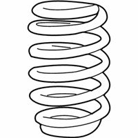 OEM 2011 Chrysler 300 Front Coil Spring - 68031651AB