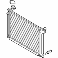 OEM 2016 Hyundai Sonata Radiator Assembly - 25310-C2100