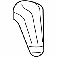 OEM 2013 Dodge Durango Knob-GEARSHIFT - 1PT48DX9AB