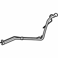 OEM Honda Pipe Assembly, Fuel Filler - 17649-TK6-A00