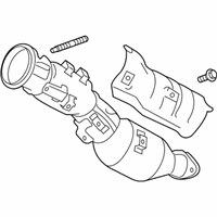 OEM Lexus IS300 Exhaust Manifold Converter Sub-Assembly - 25051-36280