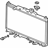 OEM 2009 Honda Element Radiator (Denso) - 19010-PZD-A12