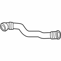 OEM 2017 BMW 530i xDrive Lower Radiator Coolant Hose - 17-12-8-602-603