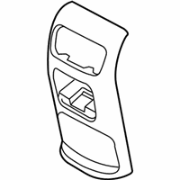 OEM Honda CR-V Garnish, Center Console *NH900L* (DEEP BLACK) - 83413-TLA-A21ZA