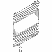 OEM 2008 Nissan 350Z Radiator Assy - 21460-EV00A