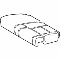 OEM 2020 Toyota Tundra Seat Cushion Pad - 71612-0C130