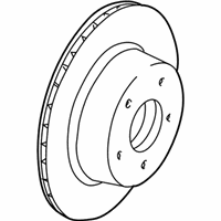 OEM 1992 Jeep Wrangler Brake Rotor - 5015965AA