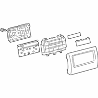 OEM 2010 Lexus GX460 Control Assy, Air Conditioner - 55900-60J01