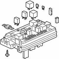 OEM 2007 GMC Canyon Block Asm-Fuse - 15815675