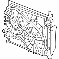 OEM 2007 Dodge Charger Engine Cooling Radiator - 5175367AA